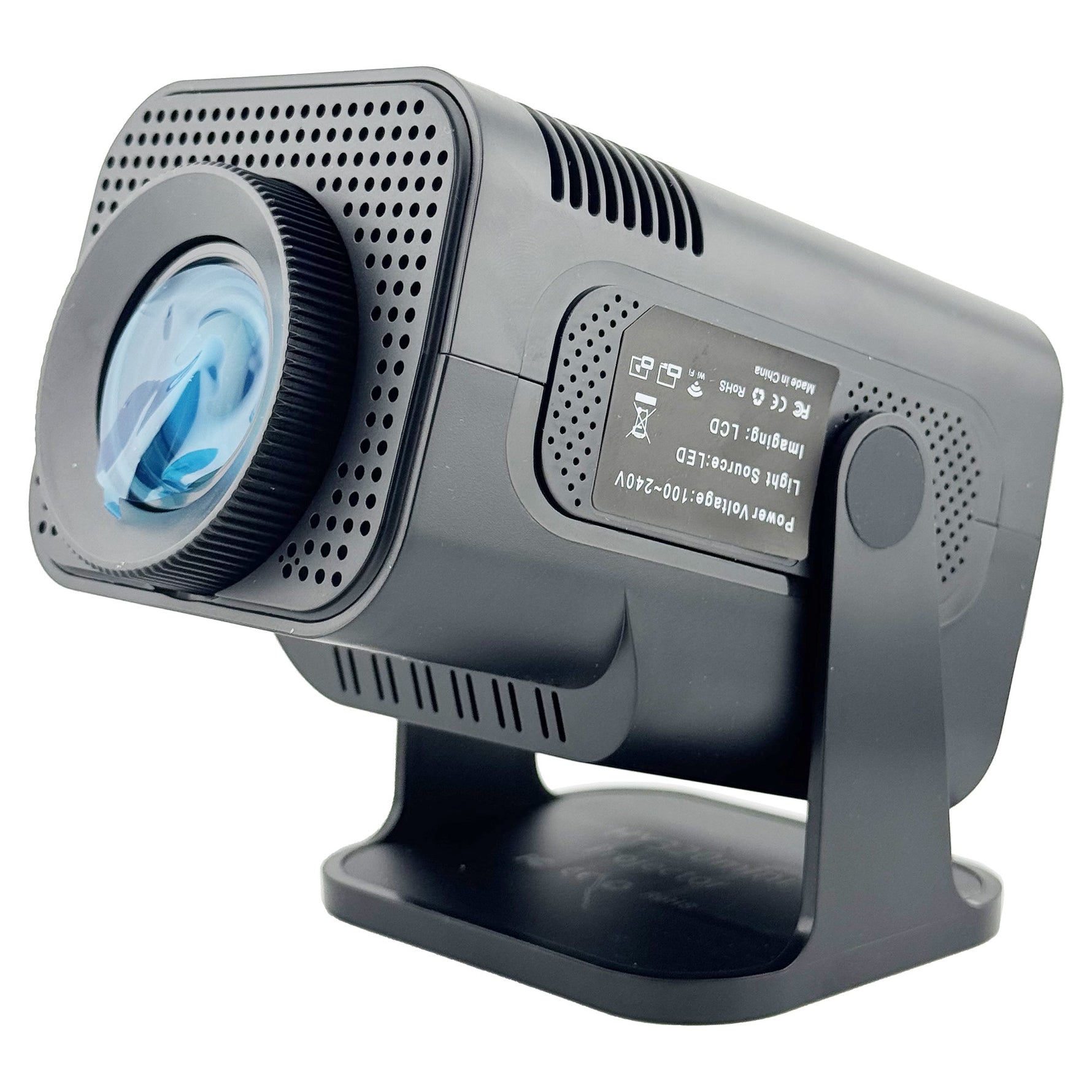 Video Proiector Portabil HY320 MINI, Flippy, Inteligent pentru Jocuri, Ultra HD 1920 x 1080, Wireless, Compatibil cu