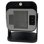 Video Proiector Portabil HY320 MINI, Flippy, Inteligent pentru Jocuri, Ultra HD 1920 x 1080, Wireless, Compatibil cu