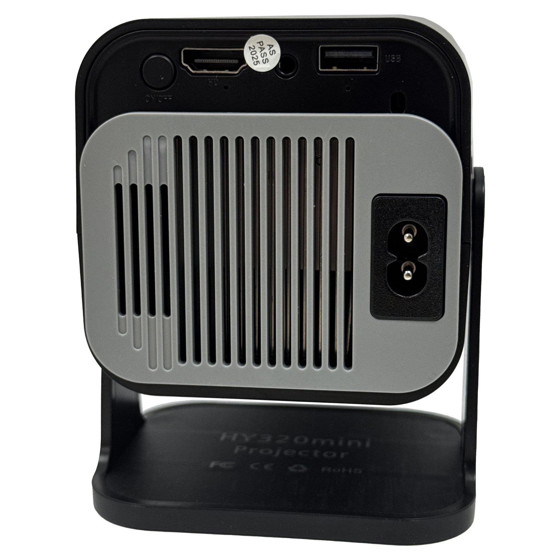 Video Proiector Portabil HY320 MINI, Flippy, Inteligent pentru Jocuri, Ultra HD 1920 x 1080, Wireless, Compatibil cu