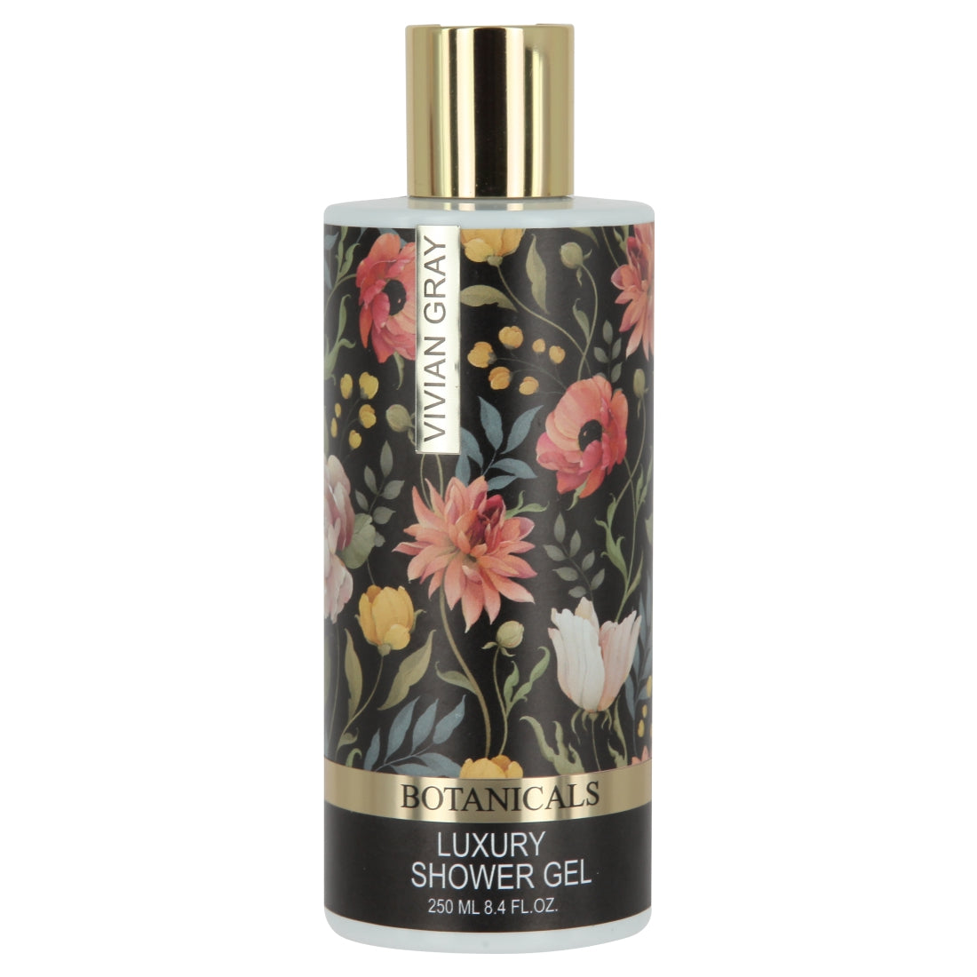 Vivian Gray, Botanicals, Înmuiere, Gel de duș, Pentru toate tipurile de piele, 250 ml - Olmarkt