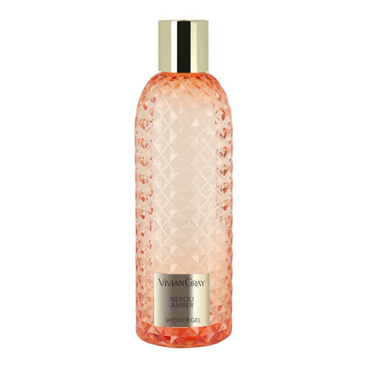 Vivian Gray, Gemstone, Neroli și chihlimbar, Calmant, Gel de duș, Pentru toate tipurile de piele, 300 ml