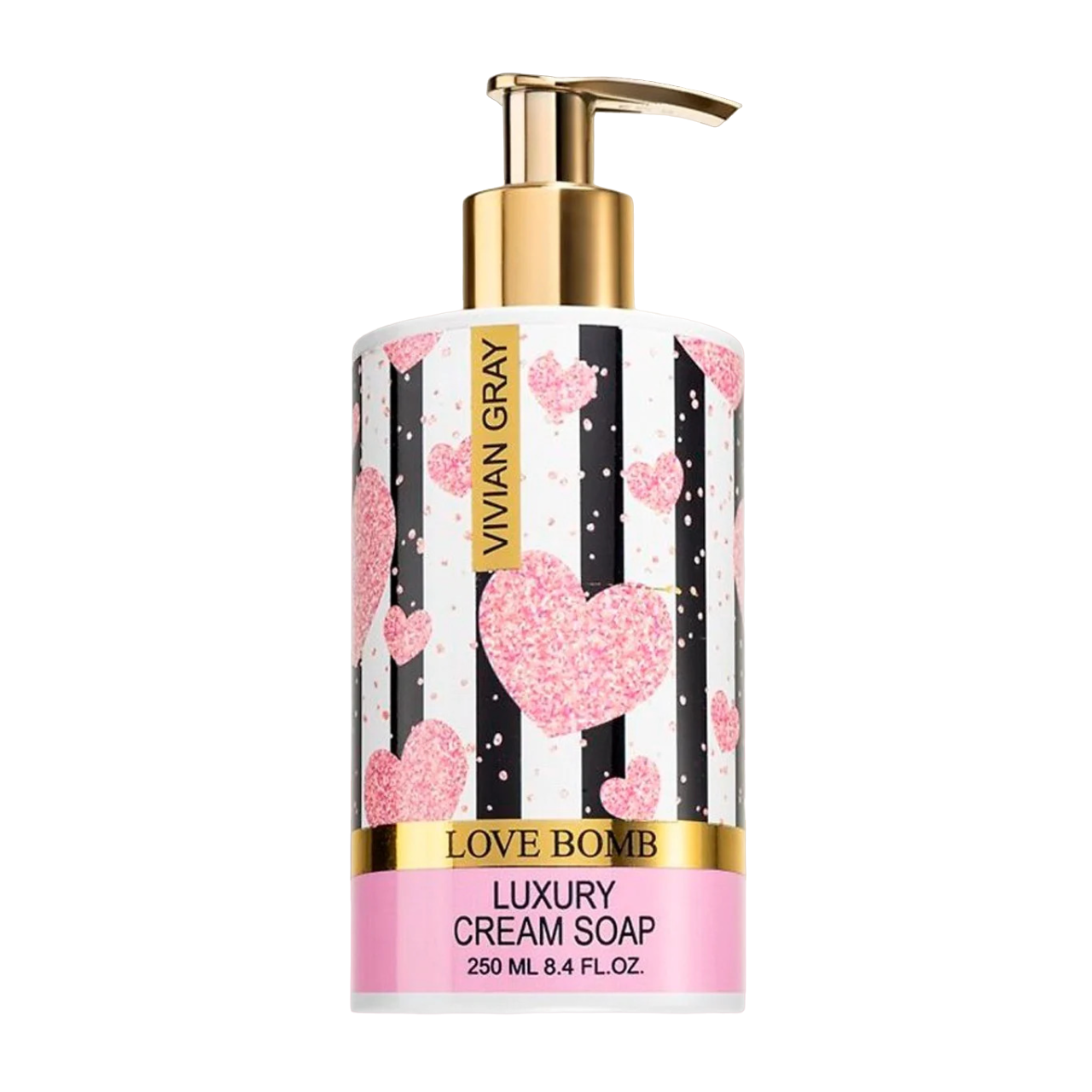 Vivian Gray, Love Bomb, Curățare, Săpun lichid, 250 ml - Olmarkt