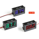 Voltmetru digital 4.5-30V cu display albastru