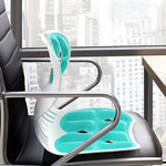 Suport pentru Scaun, Flippy, pentru Corectarea Posturii, Portabil, Ergonomic, Ameliorare Durere, Respirabil, 32x29x28
