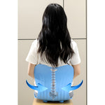 Suport pentru Scaun, Flippy, pentru Corectarea Posturii, Portabil, Ergonomic, Ameliorare Durere, Respirabil, 32x29x28