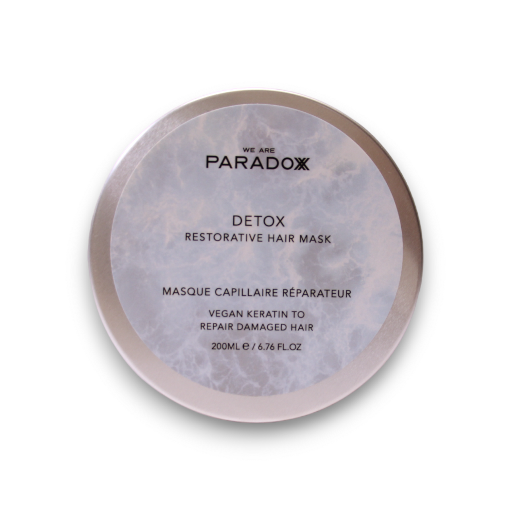 We are Paradoxx, Detox, Keratină vegană, Mască cremă pentru tratamentul părului, Restaurativ, 200 ml - Olmarkt