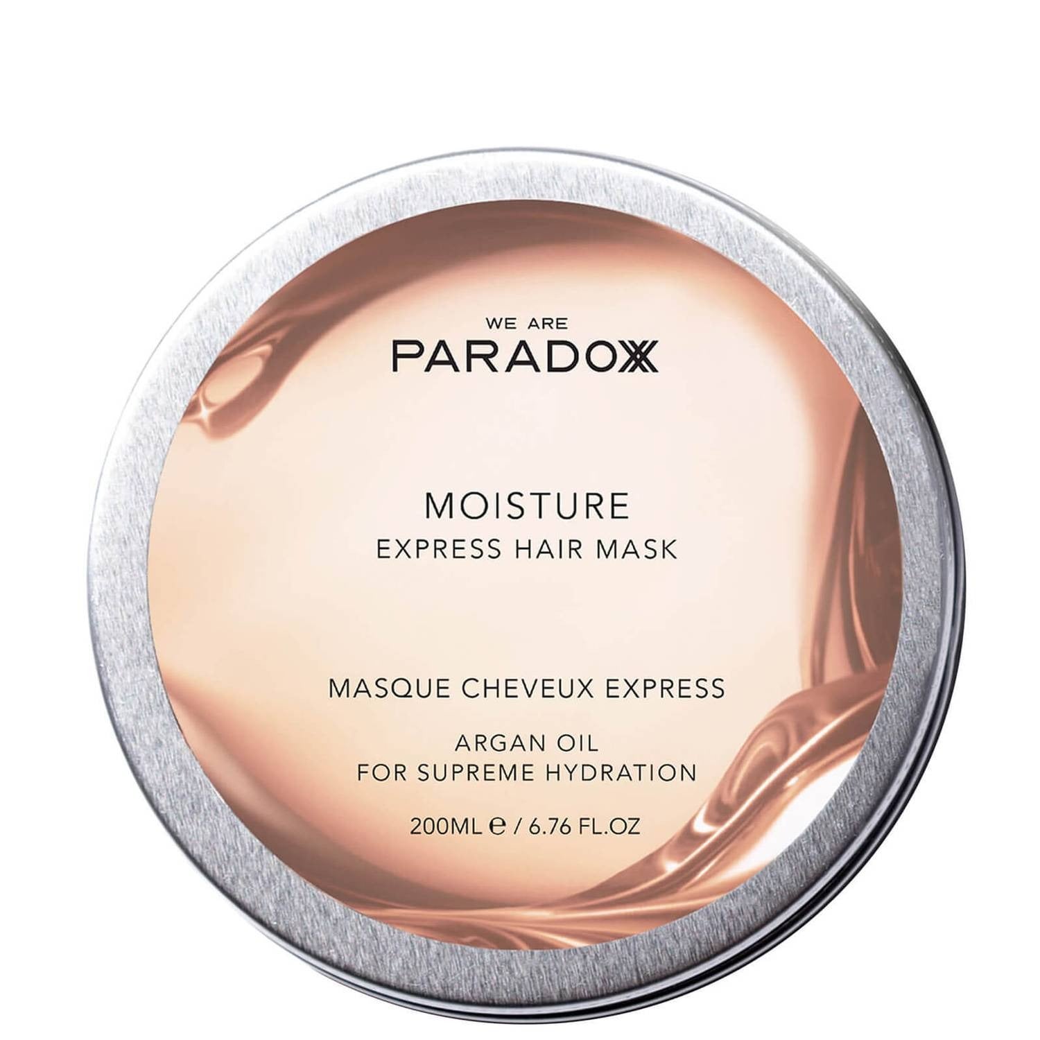 We are Paradoxx, Moisture, Ulei de argan, Mască cremă pentru tratamentul părului, Pentru hidratare, 200 ml - Olmarkt