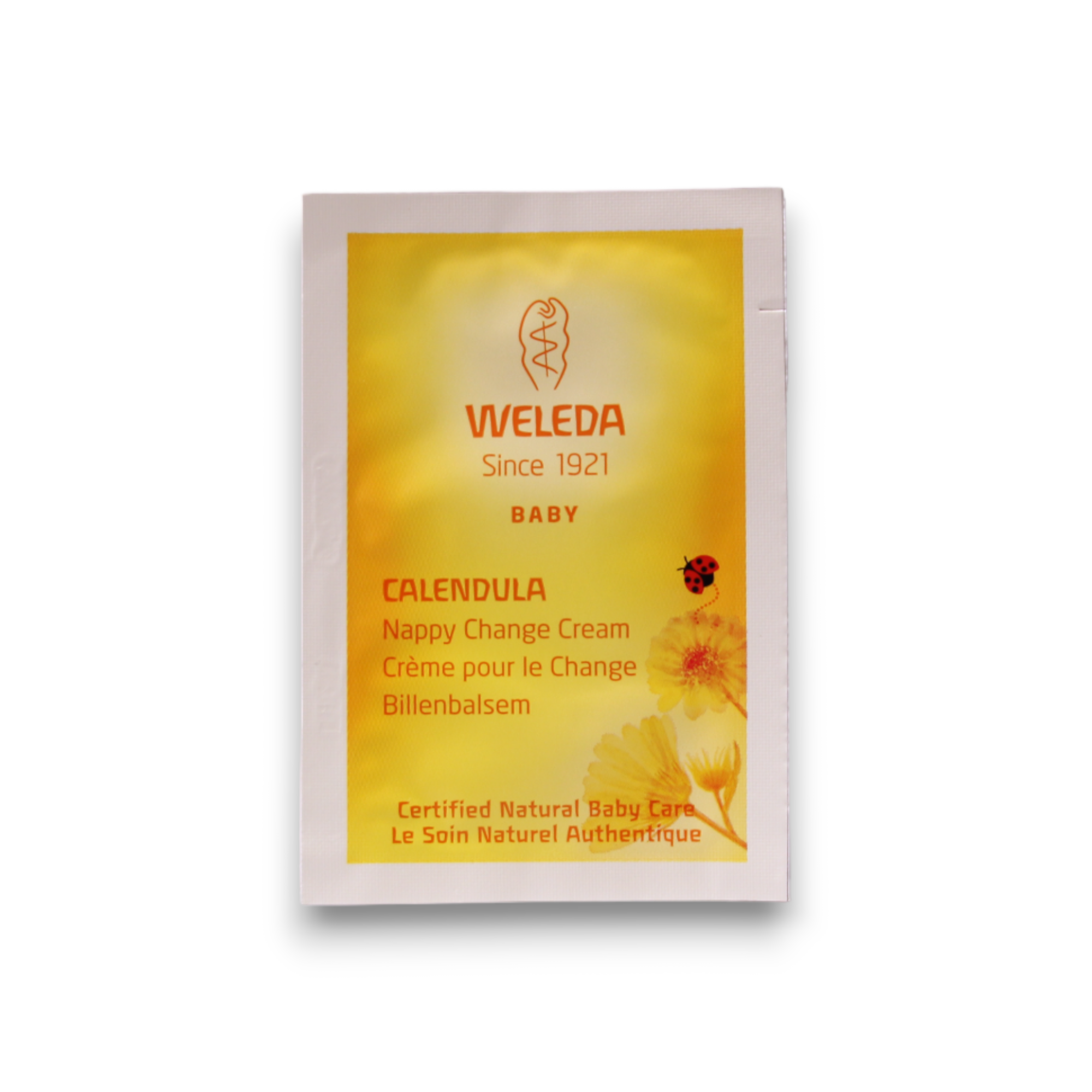 Weleda, Baby, Gălbenele, Hidratant, Zi, Smântână, Zona scutecului, 1.5 ml *Mostră - Olmarkt