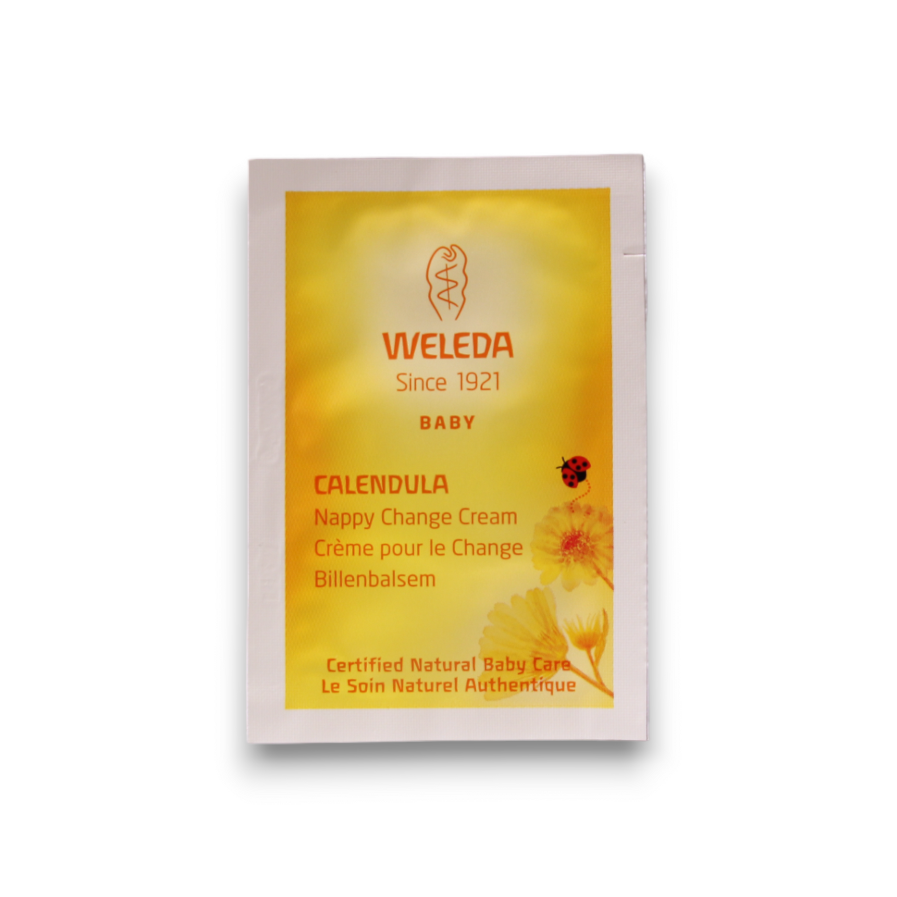 Weleda, Baby, Gălbenele, Hidratant, Zi, Smântână, Zona scutecului, 1.5 ml *Mostră - Olmarkt