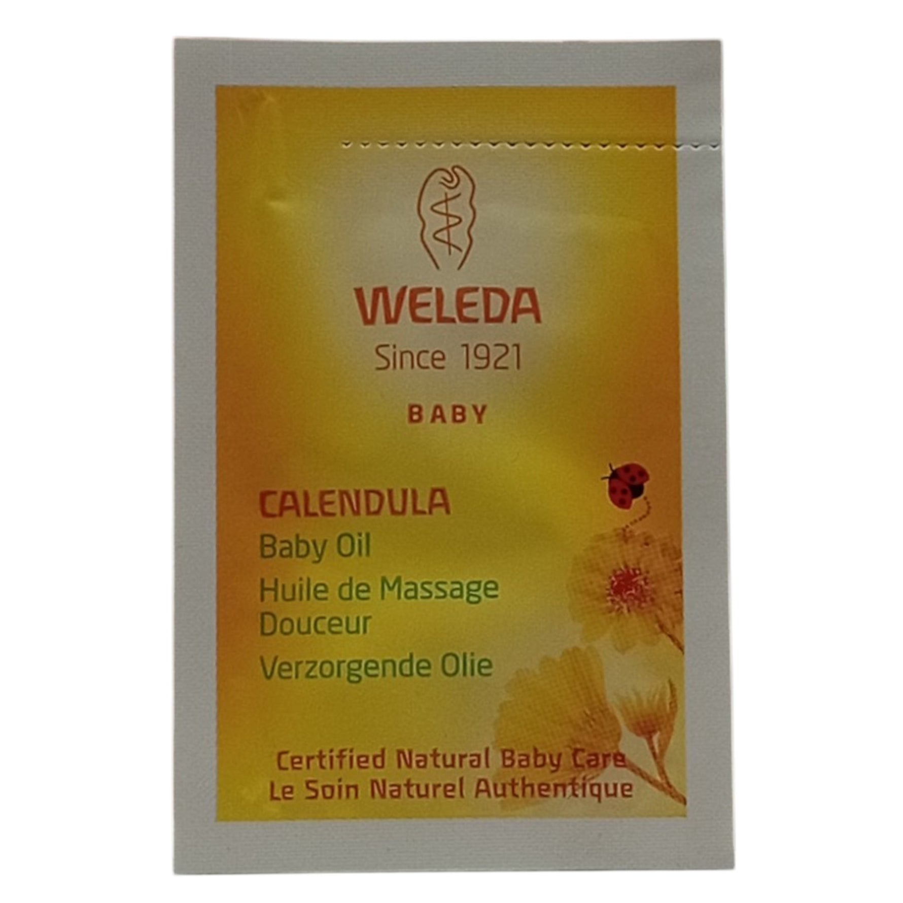 Weleda, Baby, Gălbenele, Hidratant și reparator, Gălbenele, Ulei de corp, Zi, 2 ml *Mostră - Olmarkt