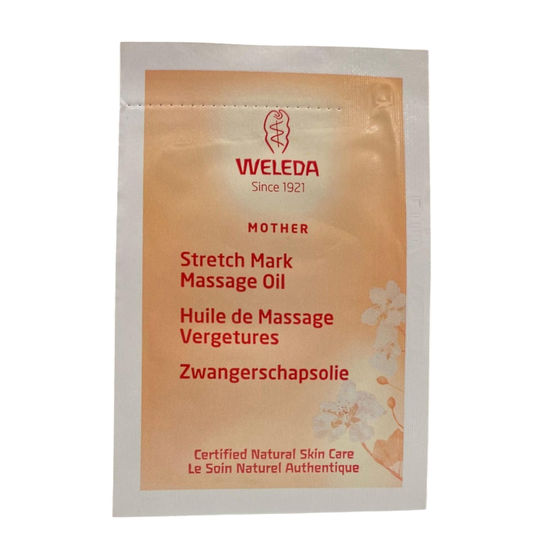 Weleda, Mama, Antivergeturi, Ulei de masaj, Extract de migdale, 2 ml *Mostră - Olmarkt