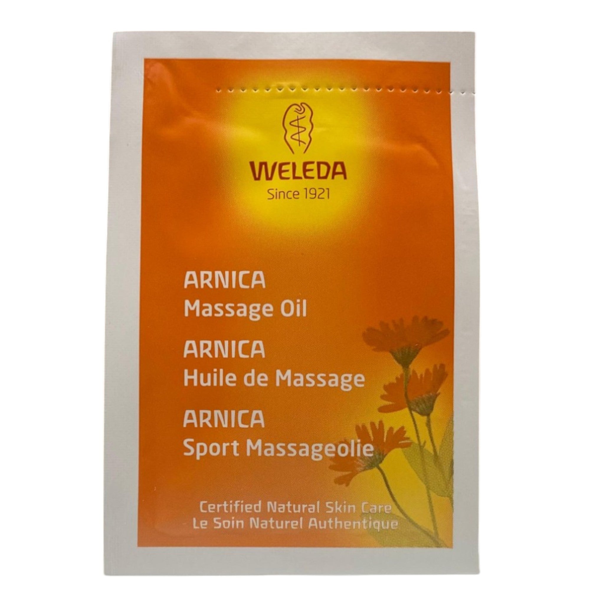 Weleda, Weleda, Arnica, Recuperare, Ulei de masaj, Extract de migdale, 2 ml *Mostră - Olmarkt