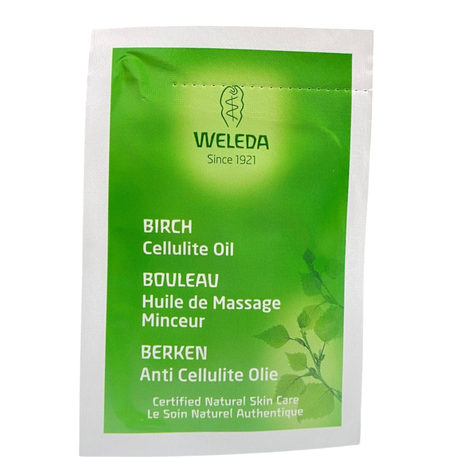 Weleda, Weleda, Fermitate, Anticelulitic, Rafinare & Netezire, Ulei de corp, Zi, 2 ml *Mostră - Olmarkt