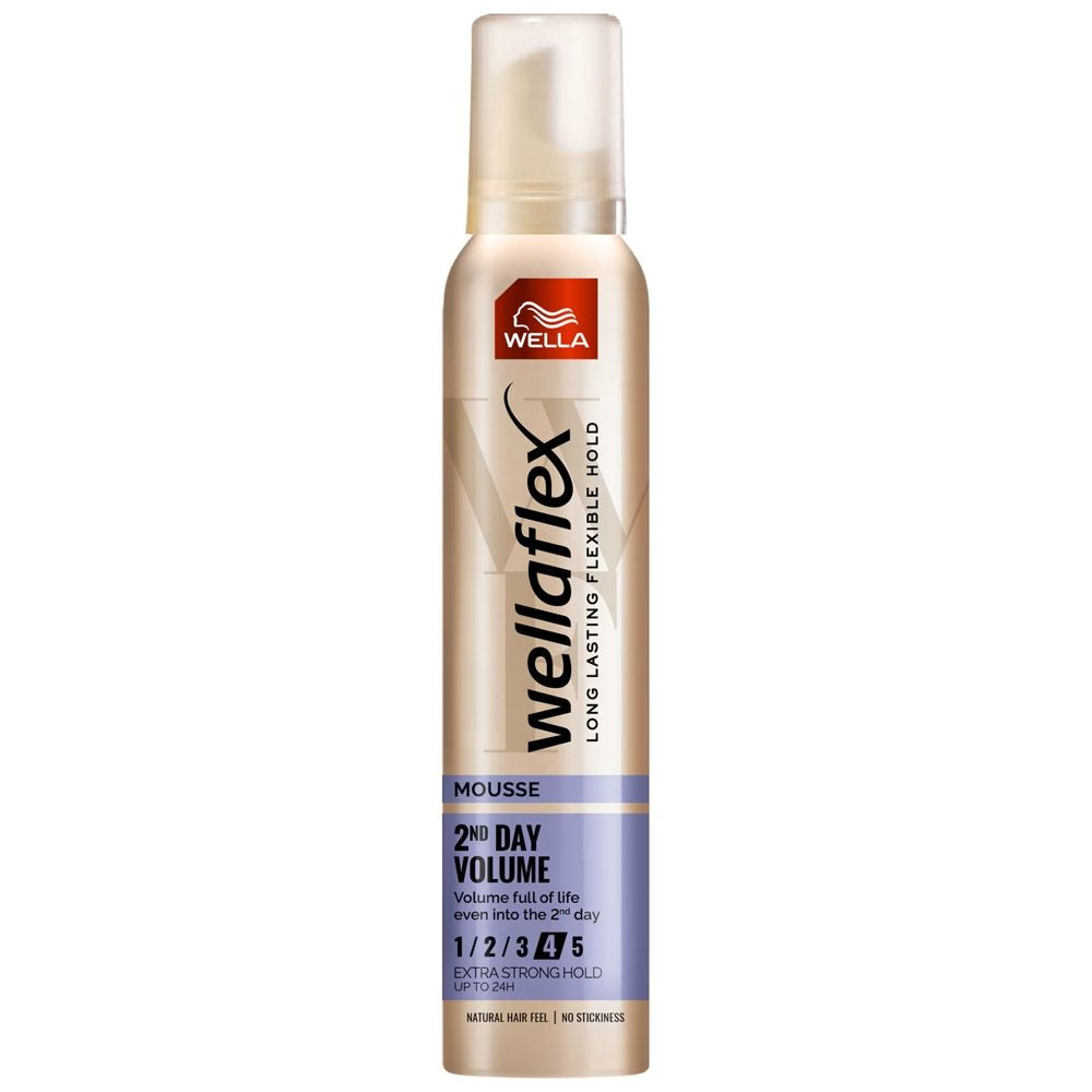 Spuma pentru Par, WELLAFLEX, 2 zile Volum Extra Puternic, 200 ml