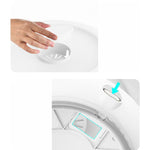 Dozator etajat de cereale Flippy, rotativ 360, 6 compartimente, capacitate 10L, cofrag special pentru oua, vas pentru