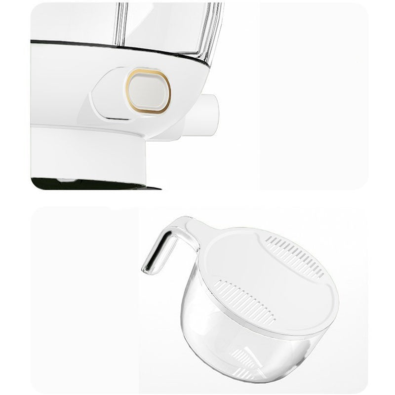 Dozator etajat de cereale Flippy, rotativ 360, 6 compartimente, capacitate 10L, cofrag special pentru oua, vas pentru
