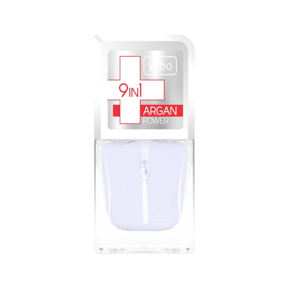 Wibo, 9 în 1 Argan Power, Lac de întărire a unghiilor, 8.5 ml