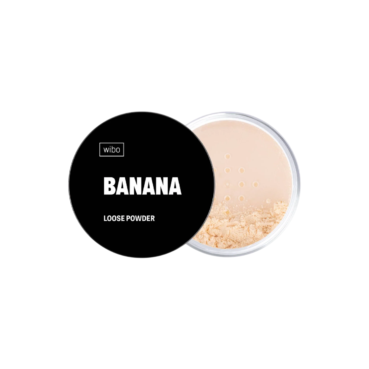 Wibo, Banana, Pudră de fixare liberă, Translucid, 5 g