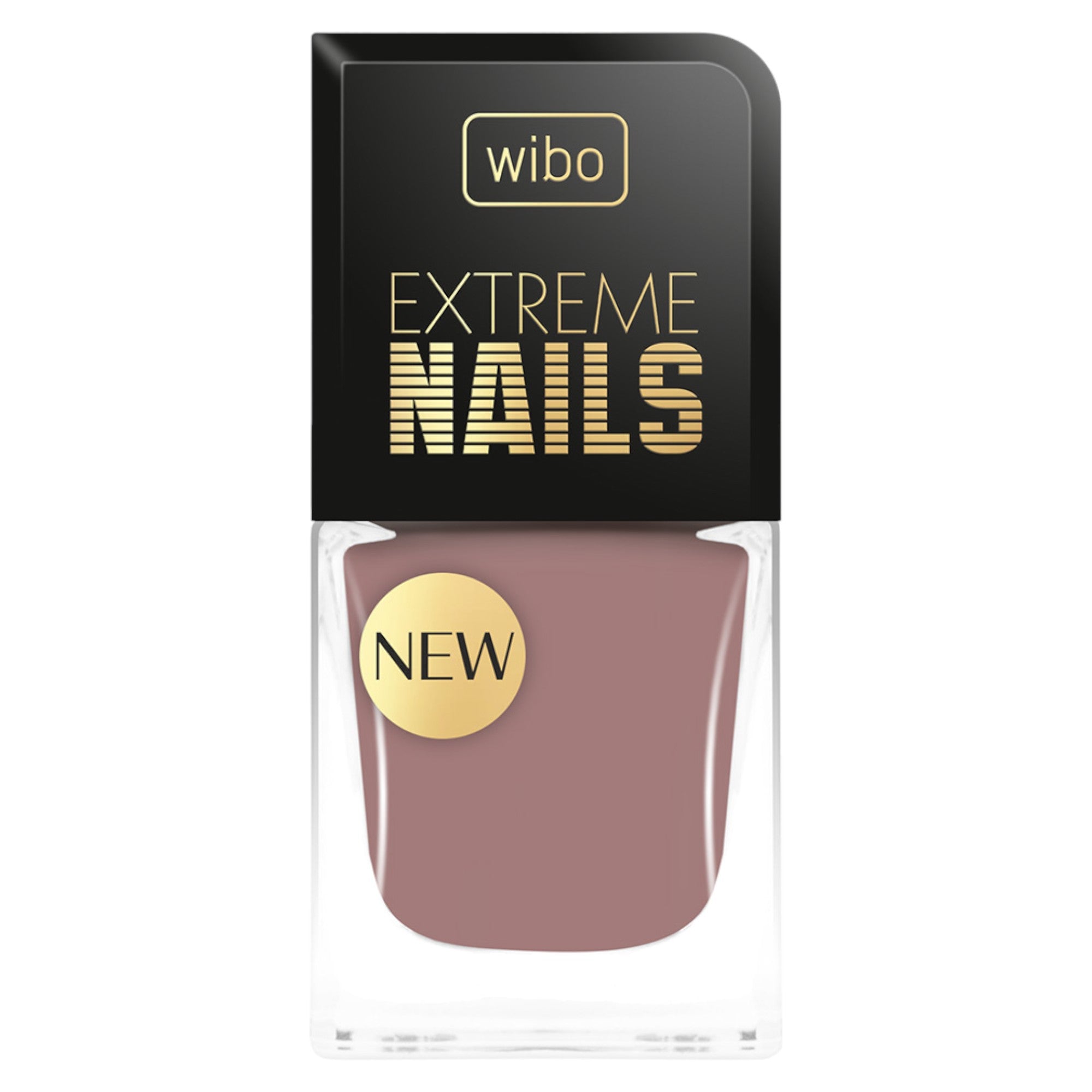 Wibo, Extreme, Acoperire completă, Lac de unghii, 550, Bej închis, 8.5 ml