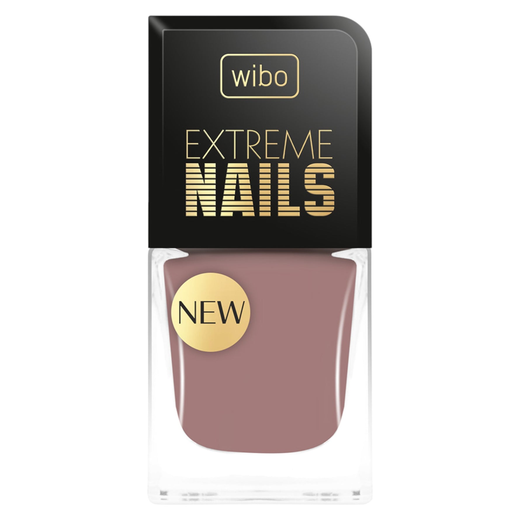 Wibo, Extreme, Acoperire completă, Lac de unghii, 550, Bej închis, 8.5 ml