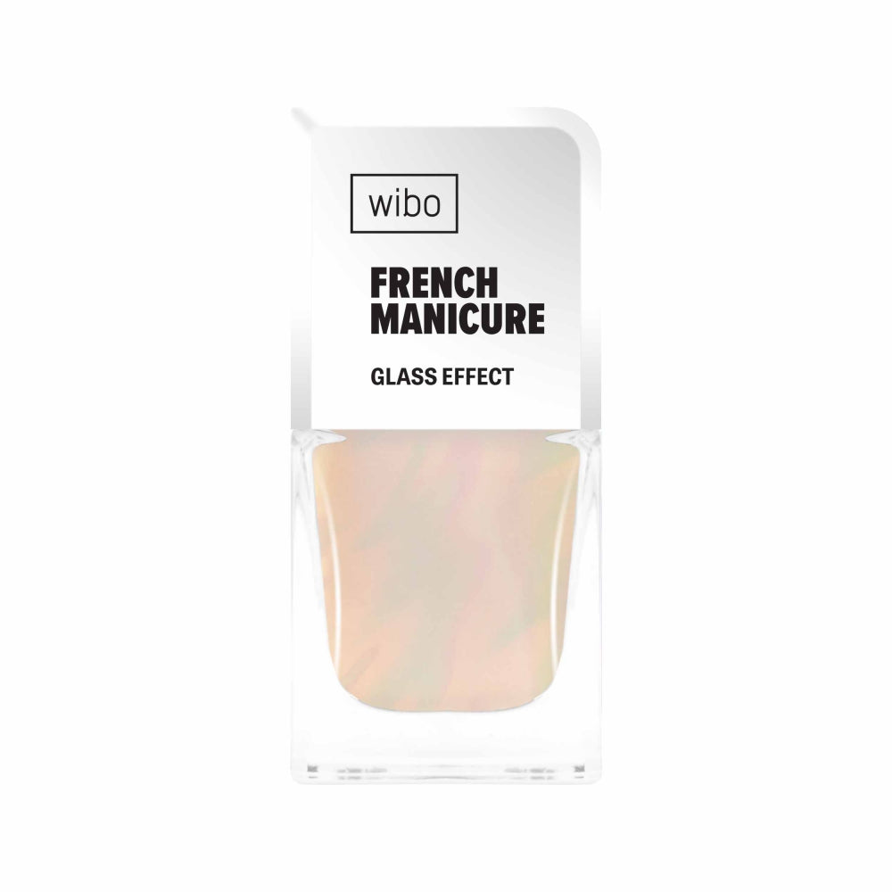 Wibo, French Manicure, Efect de sticlă, Lac de unghii, 10, 8.5 ml