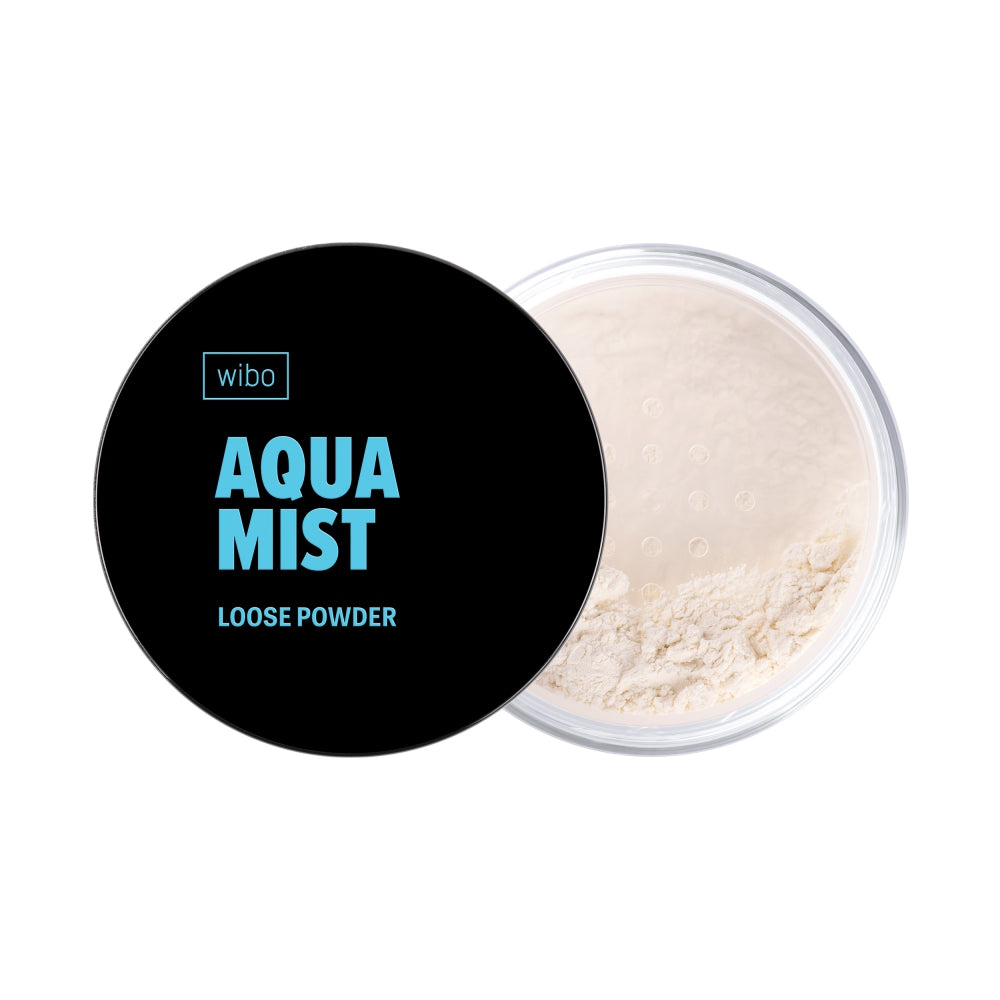 Wibo, Aqua Mist, Colagen, Reparație, Pudră de fixare liberă, 10 g