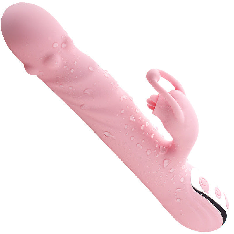 Vibrator glisant USB Lyla Pink 22 cm
