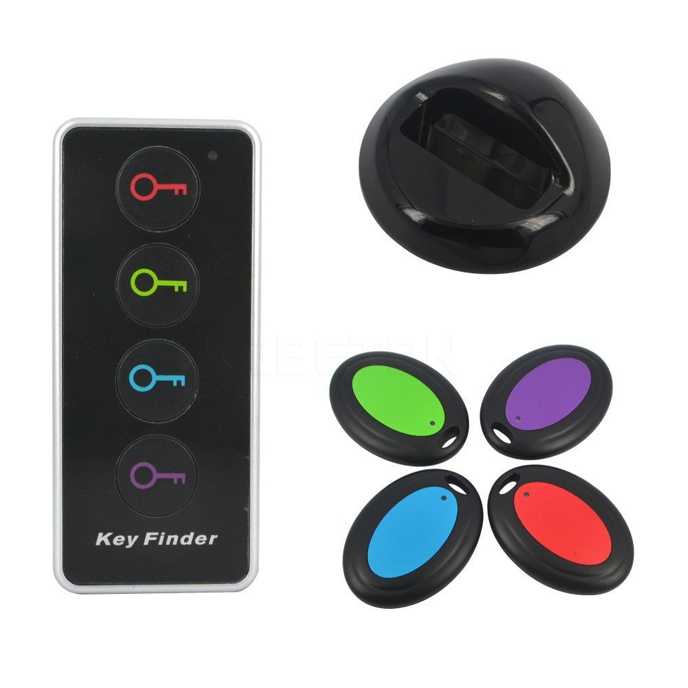 Dispozitiv Anti-Pierdere, Flippy, 4 Receptoare cu Telecomanda, 120 (dB), Emitator cu Lanterna, Multicolor