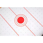 Masa Air Hockey Graffiti fara Picioare, Flippy, Lemn, 2 Pucuri, Tabela Scor, 2 Impingatoare, 57x31x9.5 cm, Maro