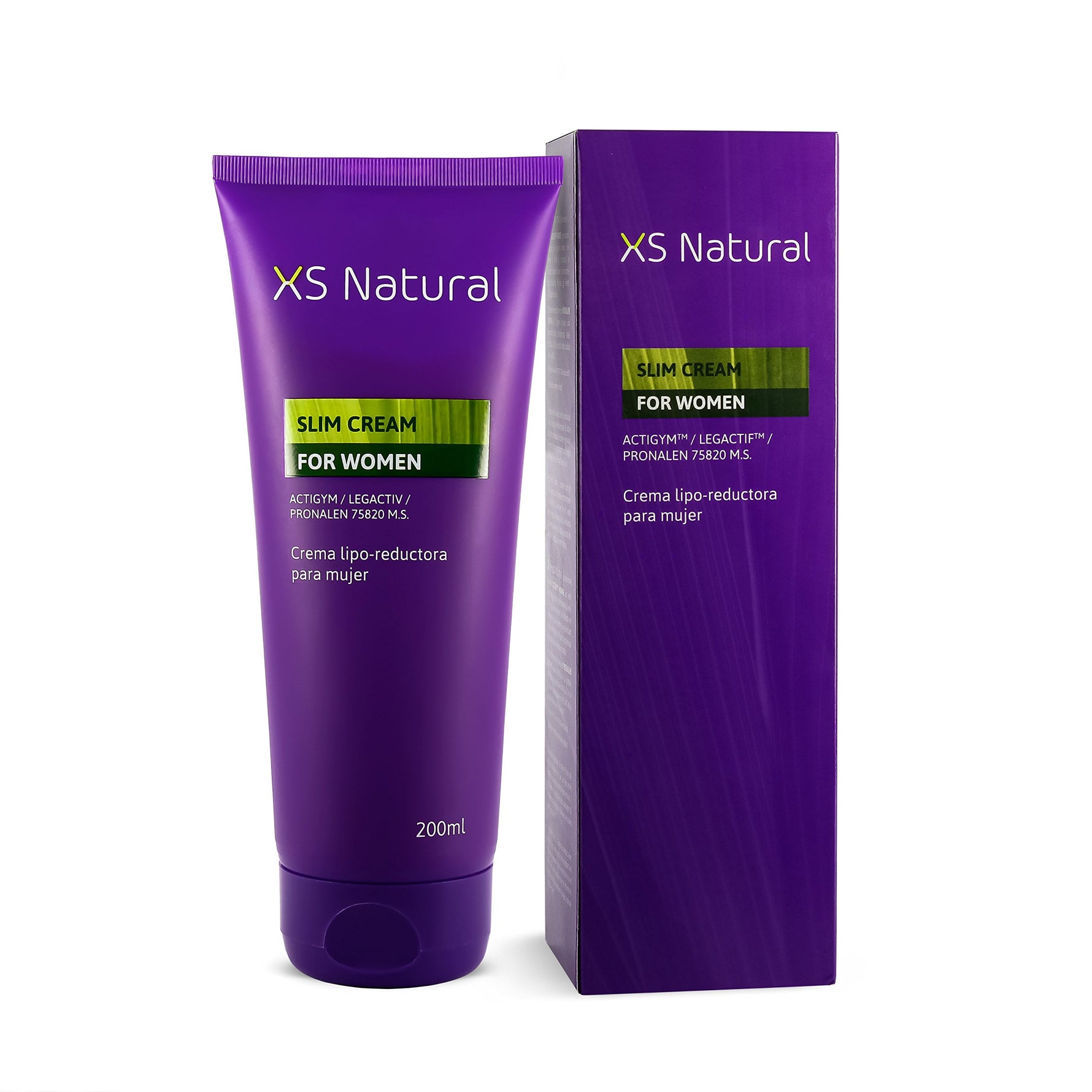 XS Natural, Slim, Anticelulitic și de slăbire, Cremă pentru tratament local, 200 ml