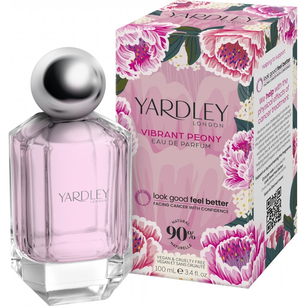 Yardley, Vibrant Peony, Apă de parfum, Pentru femei, 100 ml