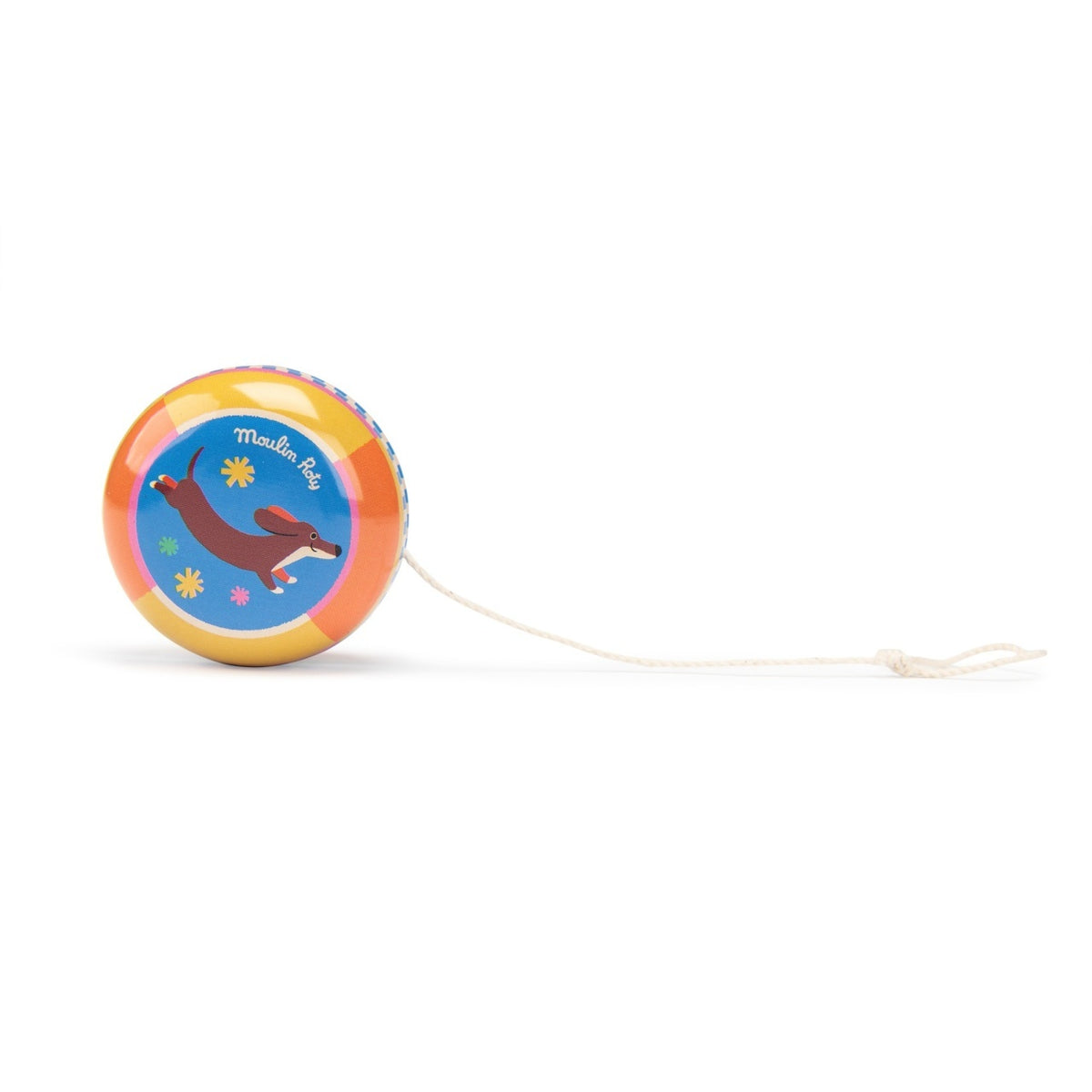 Yo-yo metalic Catelusul vesel, Moulin Roty