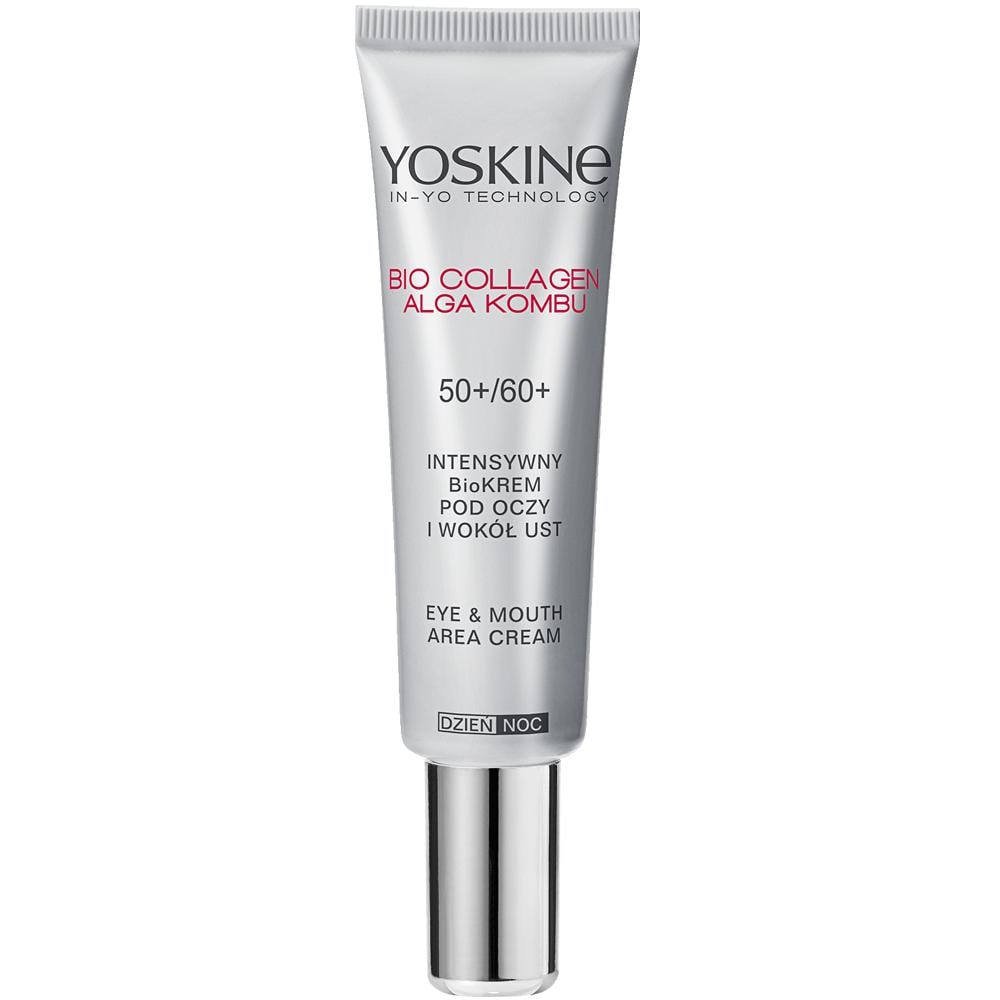 Yoskine, Bio Collagen Alga Kombu, Antirid, Cremă pentru ochi, 15 ml