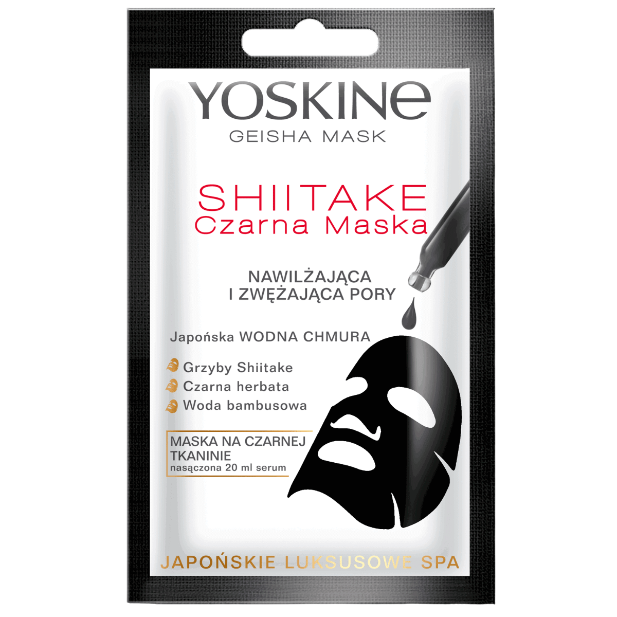 Yoskine, Geisha, Minimizarea porilor, Mască facială, Față, 20 ml