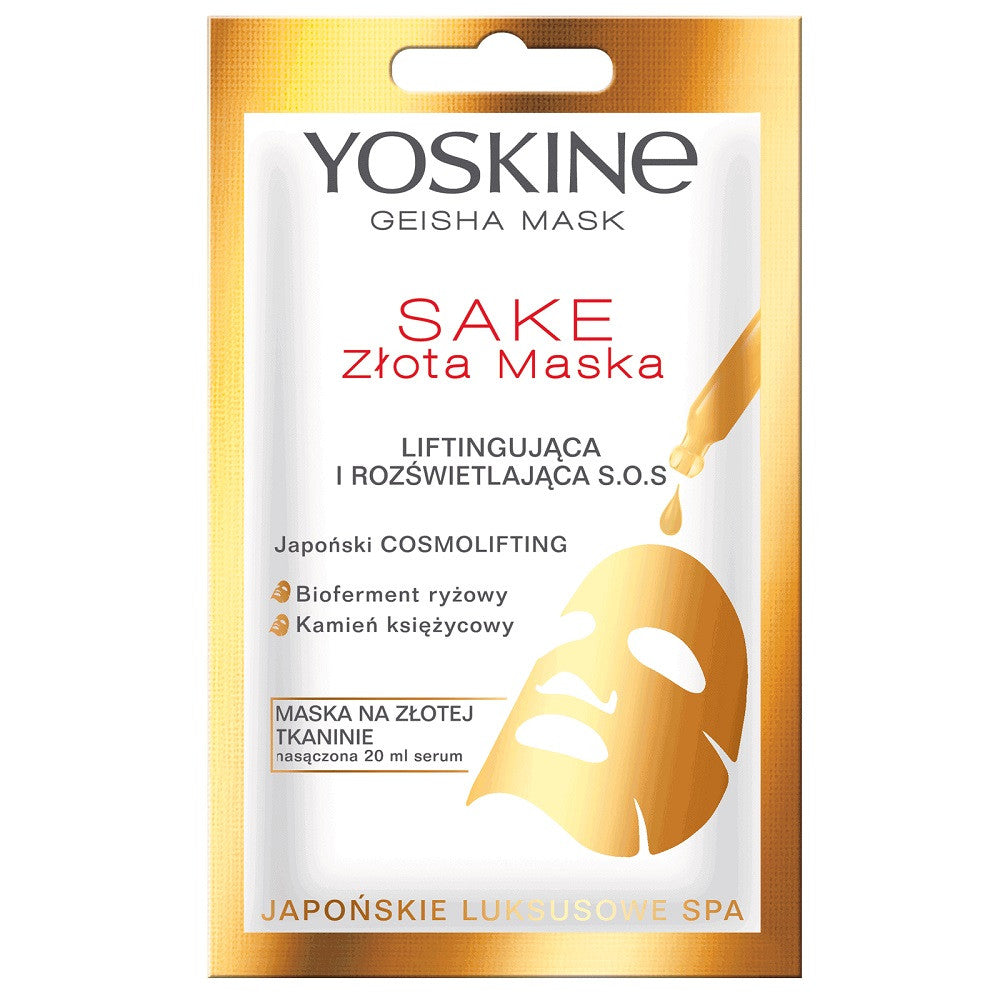 Yoskine, Geisha, Ridicare, Mască facială, Față, 20 ml