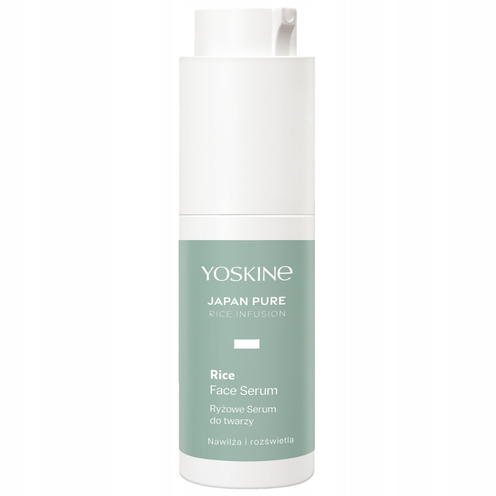 Yoskine, Japan Pure, Infuzie de orez, Hidratare intensă, Ser, Față, 30 ml