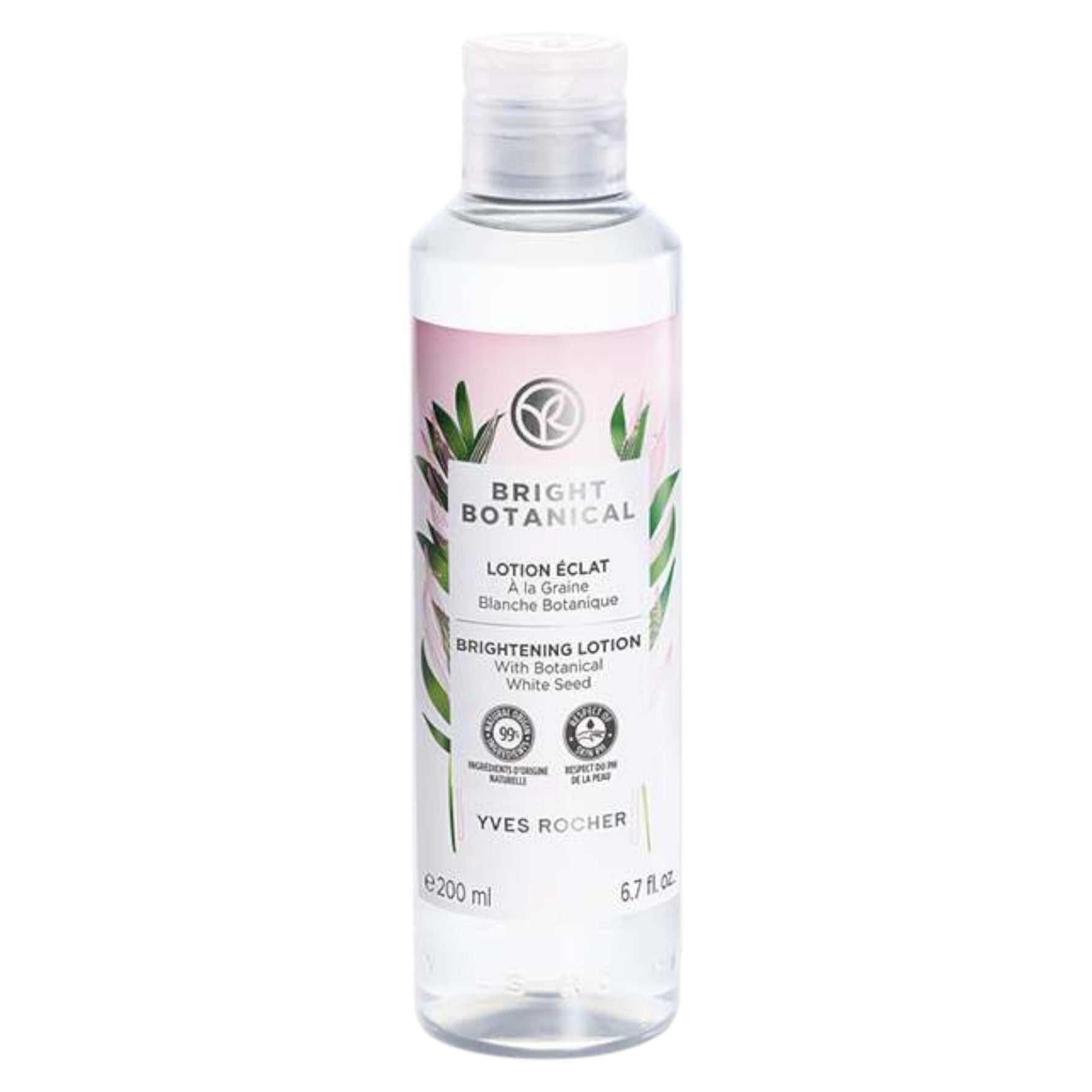 Yves Rocher, Bright Botanical, Luminare, Loțiune, Pentru față, 200 ml