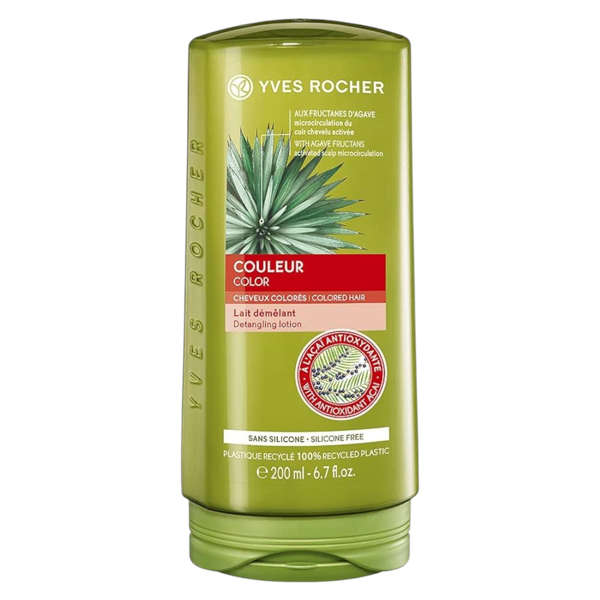 Yves Rocher, Color Detangling, Tratament cu loțiune pentru păr, Curățare, 200 ml