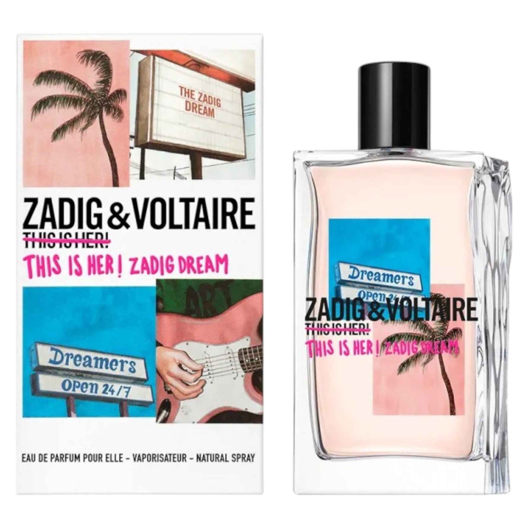Zadig & Voltaire, This Is Her! Zadig Dream, Apă de parfum, Pentru femei, 50 ml