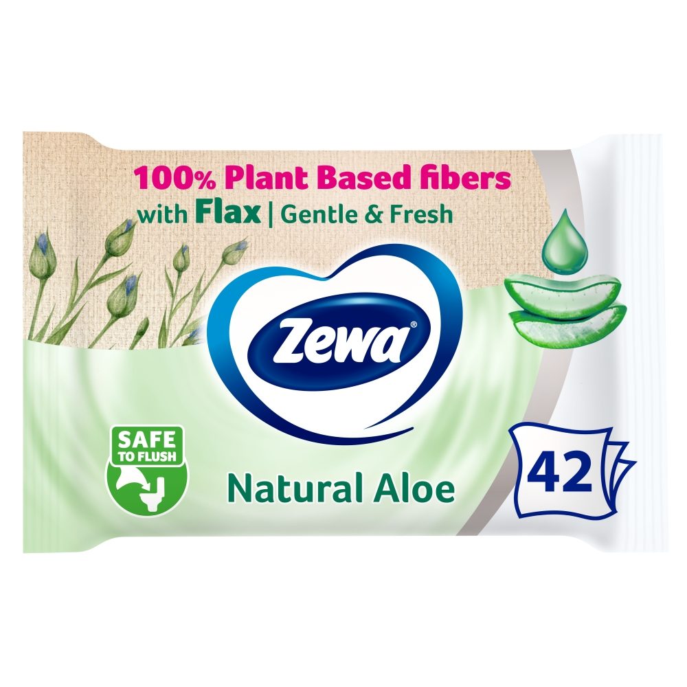 Hartie Igienica Umeda, ZEWA, Aloe Vera, Set 42 Bucati